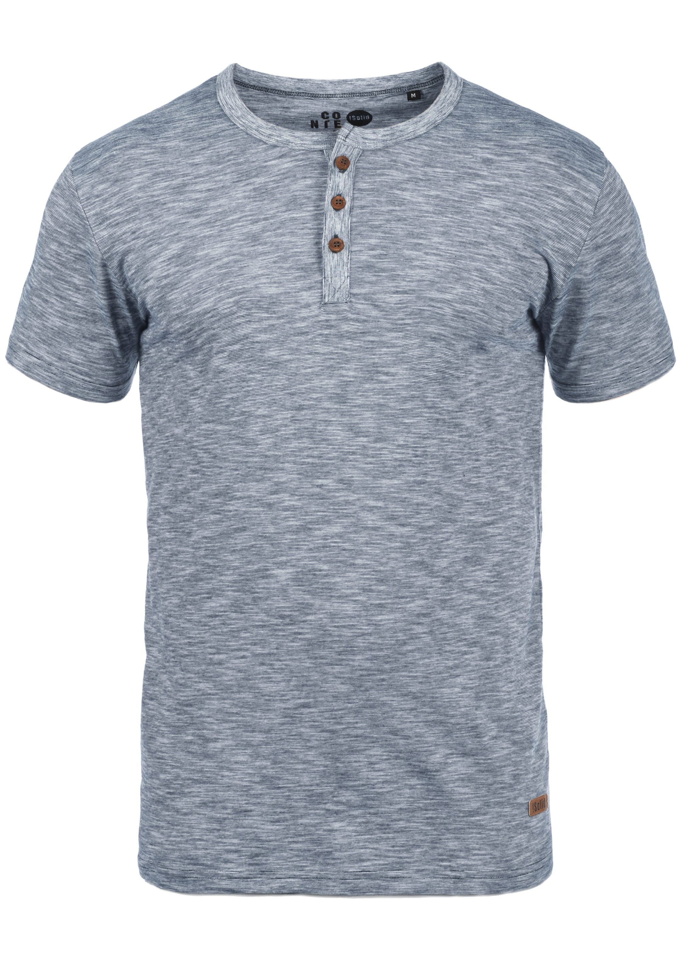 T-Shirt 'Sigos' !Solid en bleu : devant