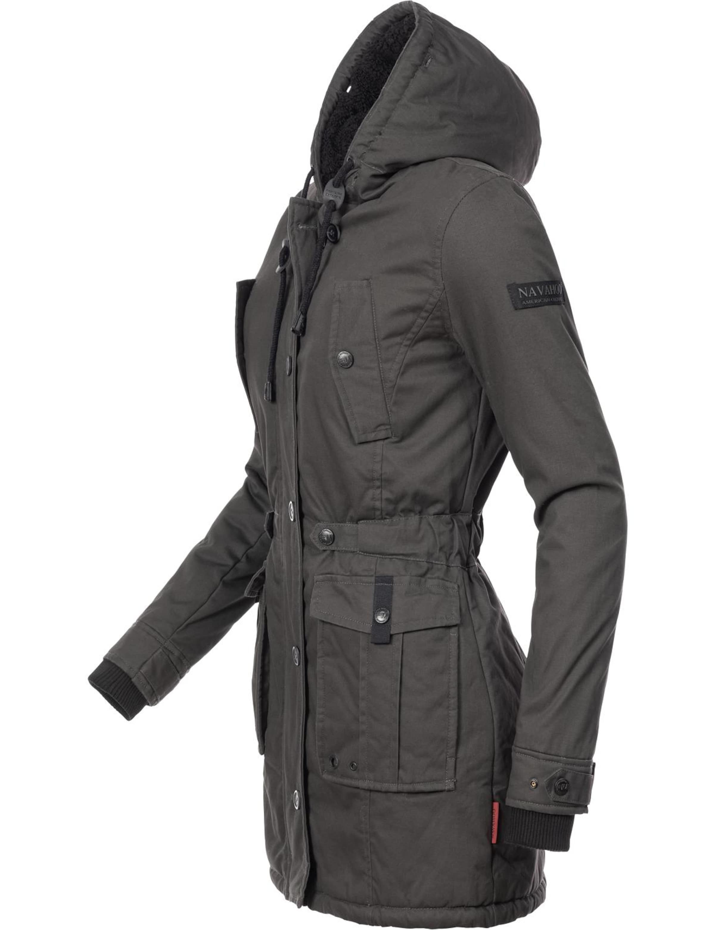 Parka invernale 'Luluna' di NAVAHOO in grigio