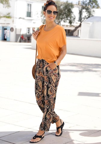 LASCANA Loose fit Trousers in Mixed colours