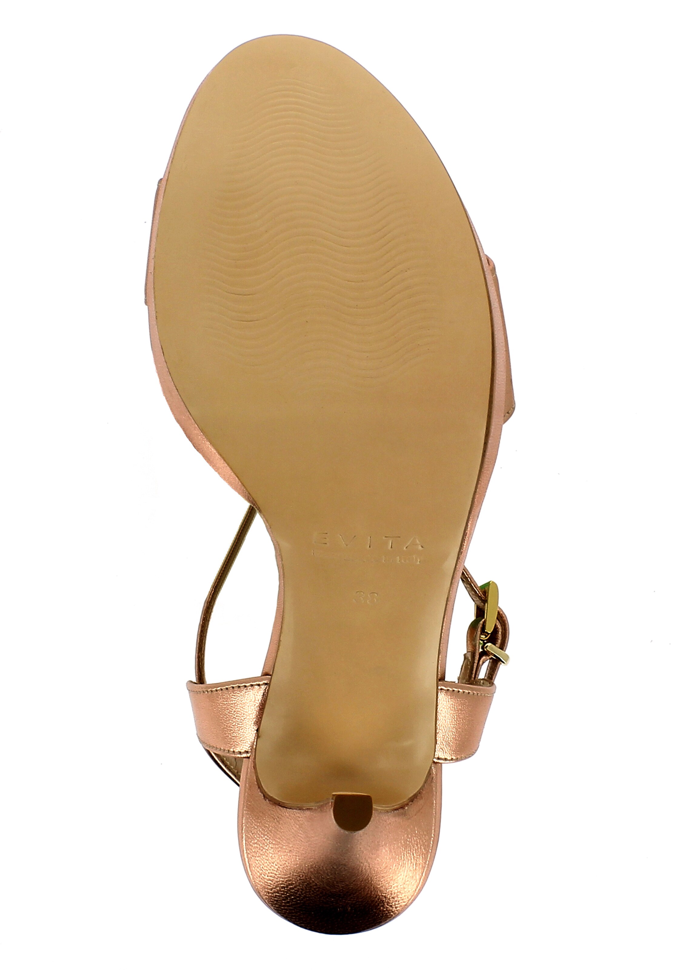 EVITA Damen Sandalette in Bronze
