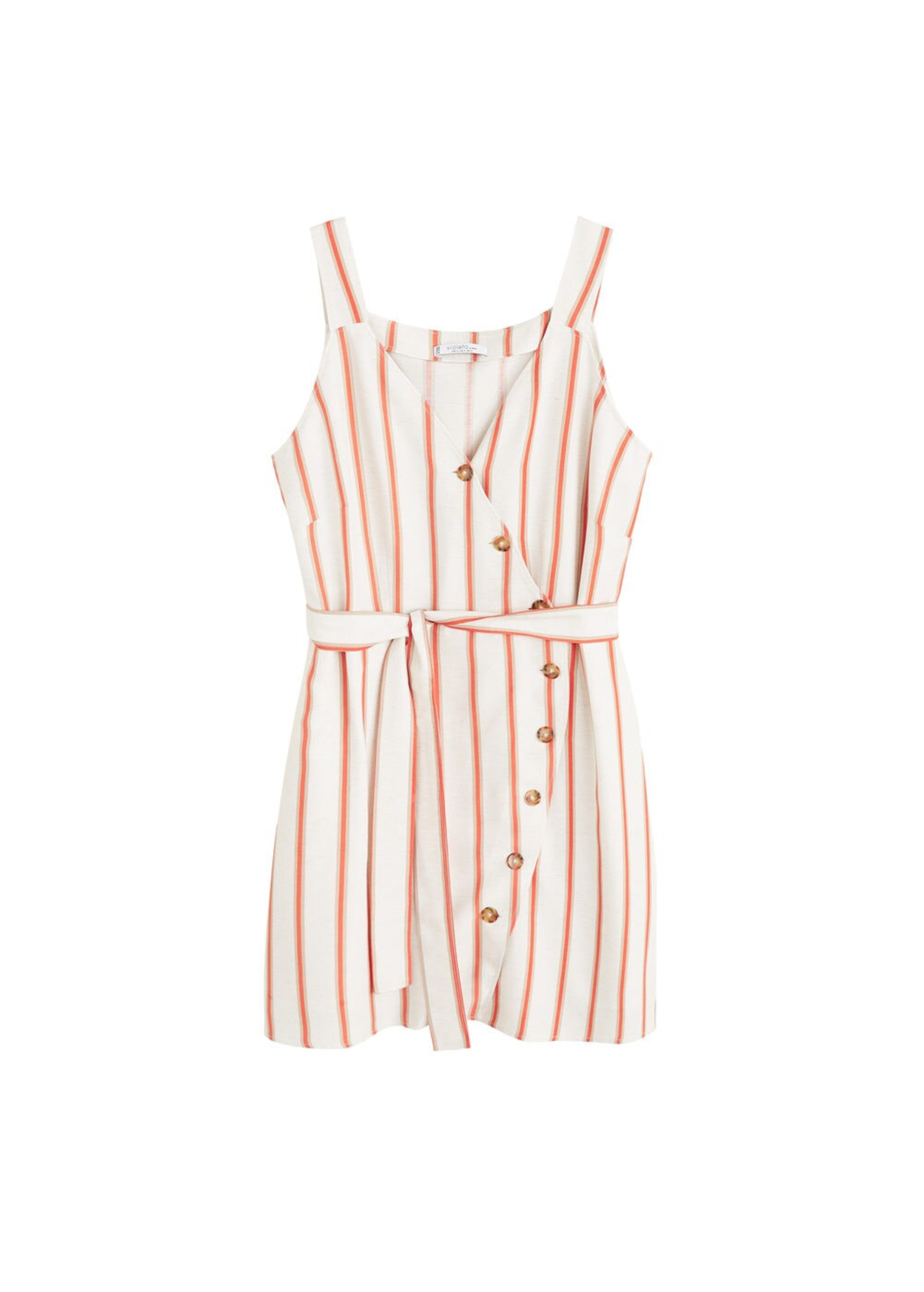 VIOLETA by Mango - Kleid 'Lini' in nude