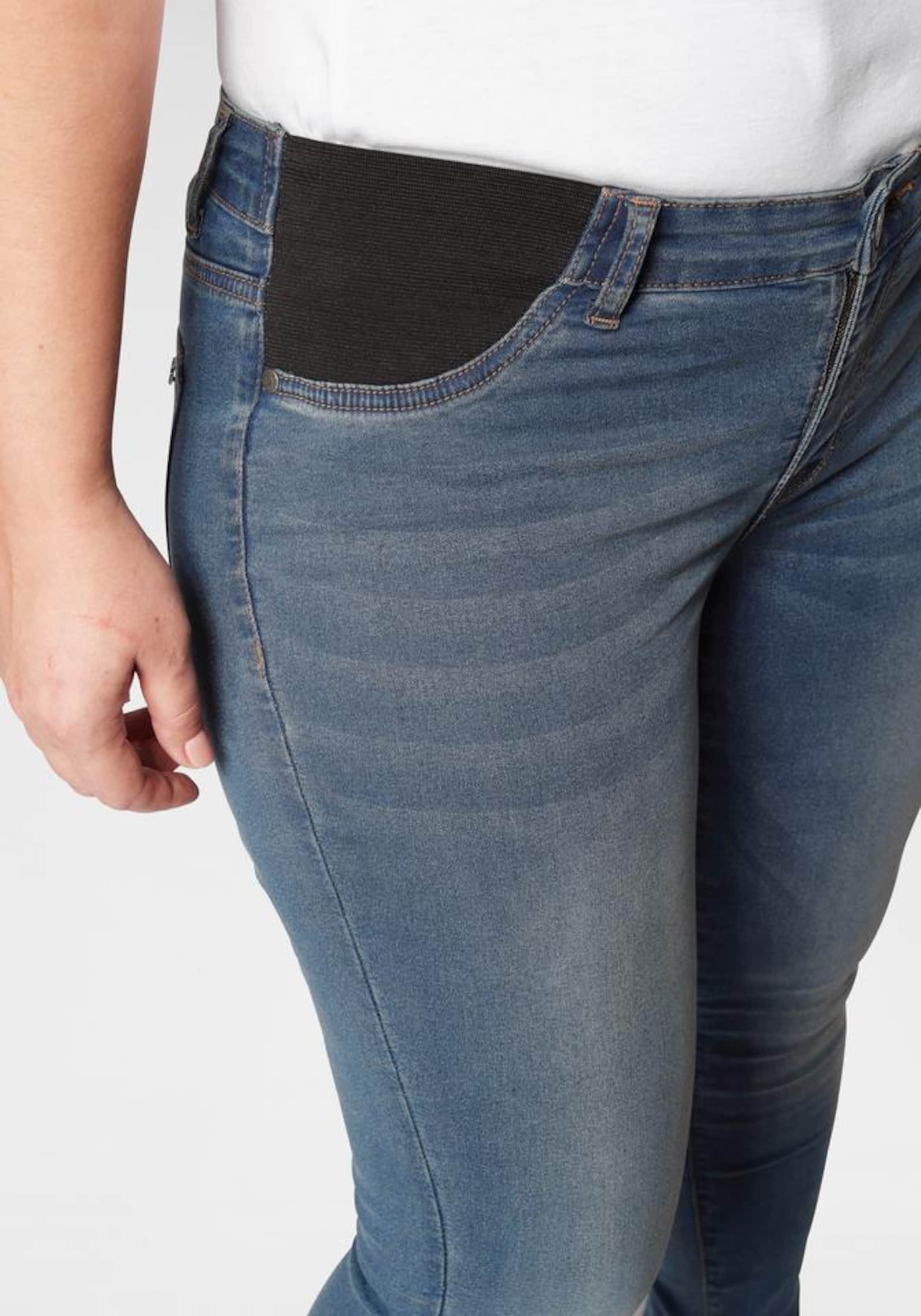 Frauen Große Größen ARIZONA Arizona Skinny-fit-Jeans »Ultra Stretch« in Blau - LY01781