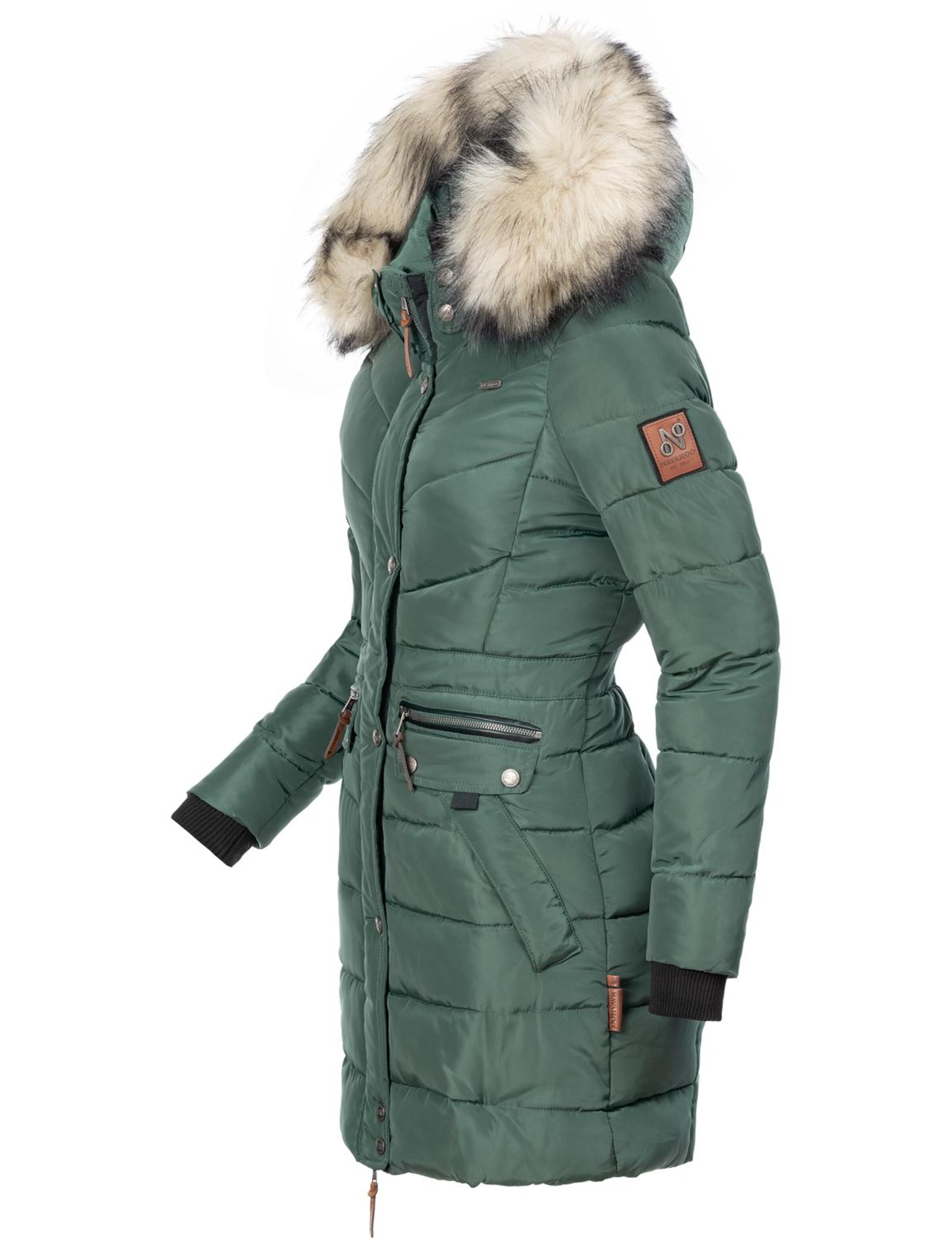 žalia NAVAHOO Žieminis paltas 'Paula'