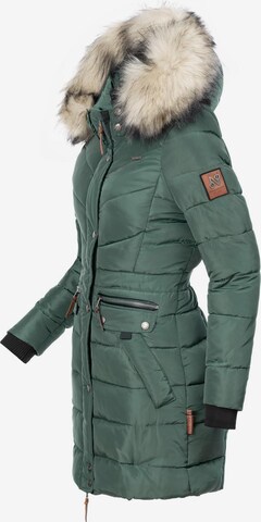NAVAHOO Χειμερινό παλτό 'Paula' σε πράσινο
