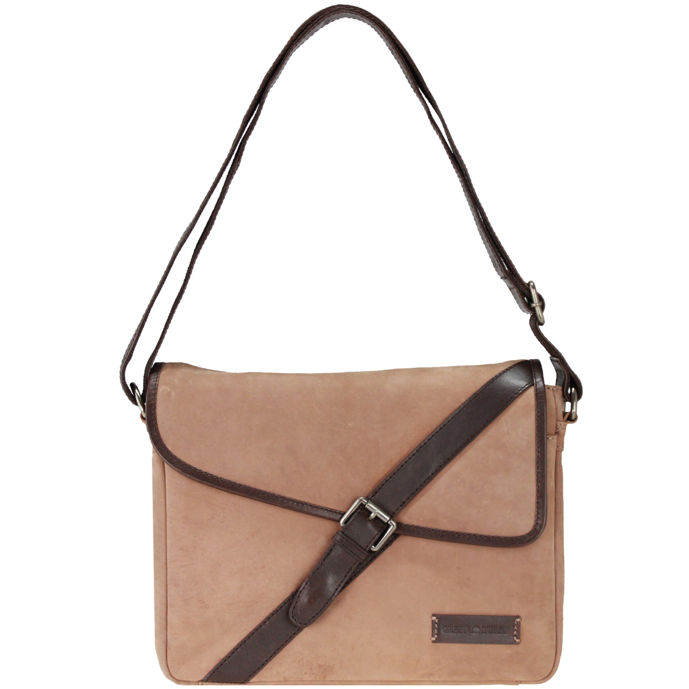 GREENBURRY - Laptoptas 'Longshore Essex' in de kleur Bruin