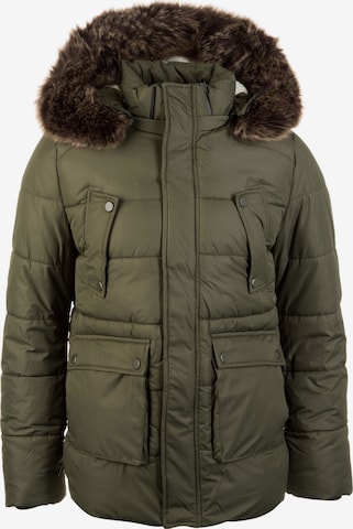 Urban Classics - Chaqueta de invierno en verde: frente