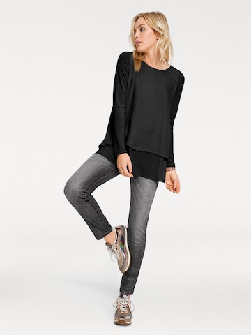 Camicia da donna di heine in nero