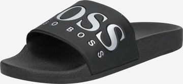 BOSS Pantolette 'Solar' in Schwarz: predná strana