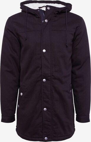 Parka d’hiver 'Alex' Only & Sons en noir : devant