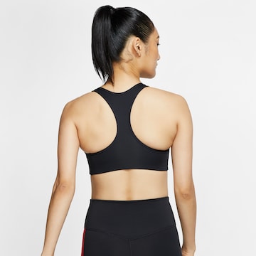 NIKE Bustier Sportmelltartók - fekete