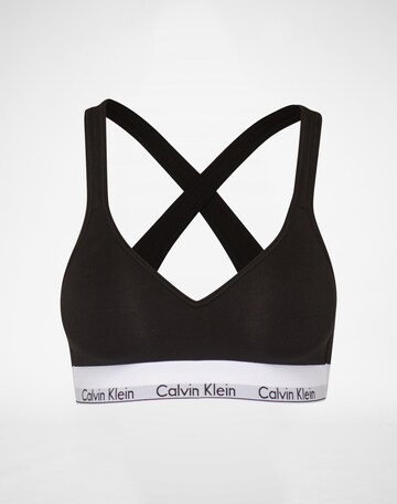 Calvin Klein Underwear Korzetová Podprsenka 'Lift' – černá: přední strana