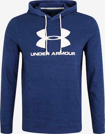 UNDER ARMOUR Sportsweatshirt 'Terry' in Blau: predná strana