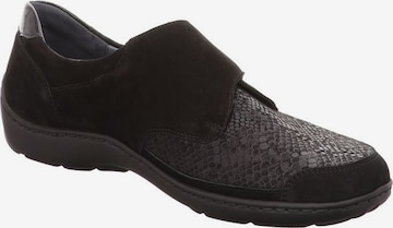 WALDLÄUFER Slipper in Schwarz