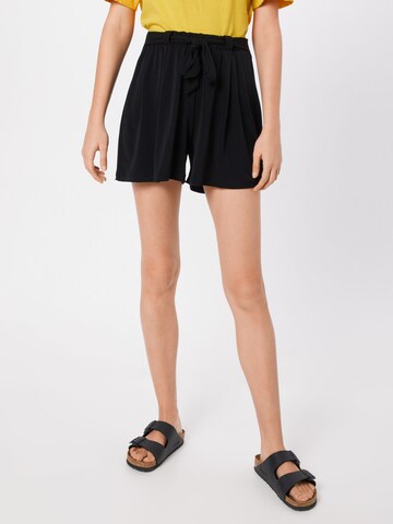 ABOUT YOU Loosefit Shorts 'Vivien' in Schwarz: Vorderseite