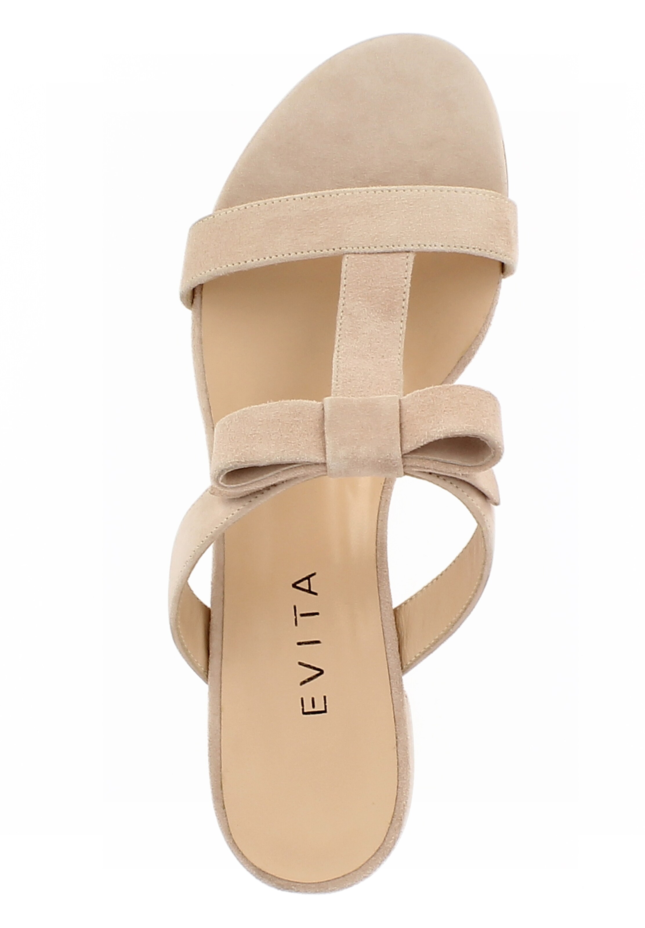 Mule 'Daria' EVITA en beige