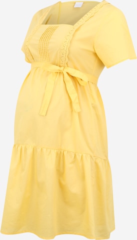 MAMALICIOUS - Vestido en amarillo: frente