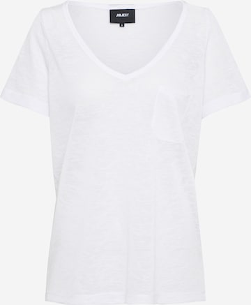 OBJECT Majica 'Tessi' | bela barva: sprednja stran