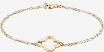 ELLI Bracelet 'Kleeblatt' in Gold: front