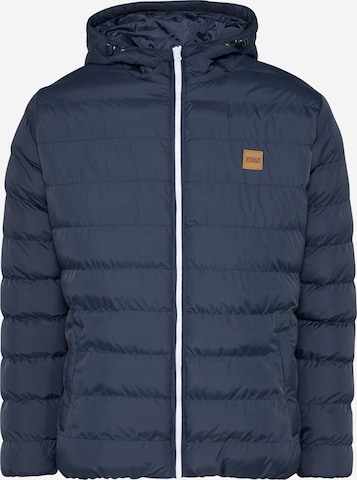 Urban Classics Winterjas 'BASIC BUBBLE' in Blauw: voorkant