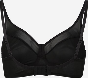 Hunkemöller Minimizer BH 'Nina' in Schwarz: zadná strana