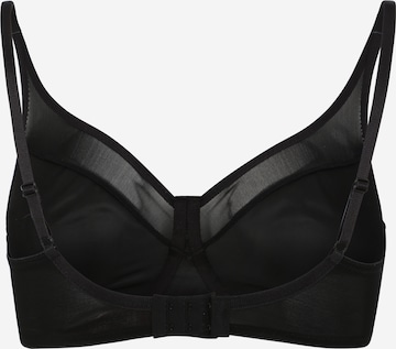 Hunkemöller Minimizer BH 'Nina' in Schwarz: zadná strana