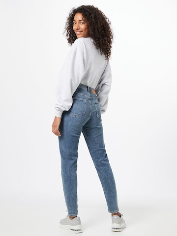 Slimfit Jeans 'Kesia' de la PIECES pe albastru