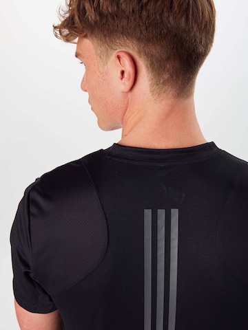 Regular fit Tricou funcțional de la ADIDAS SPORTSWEAR pe negru