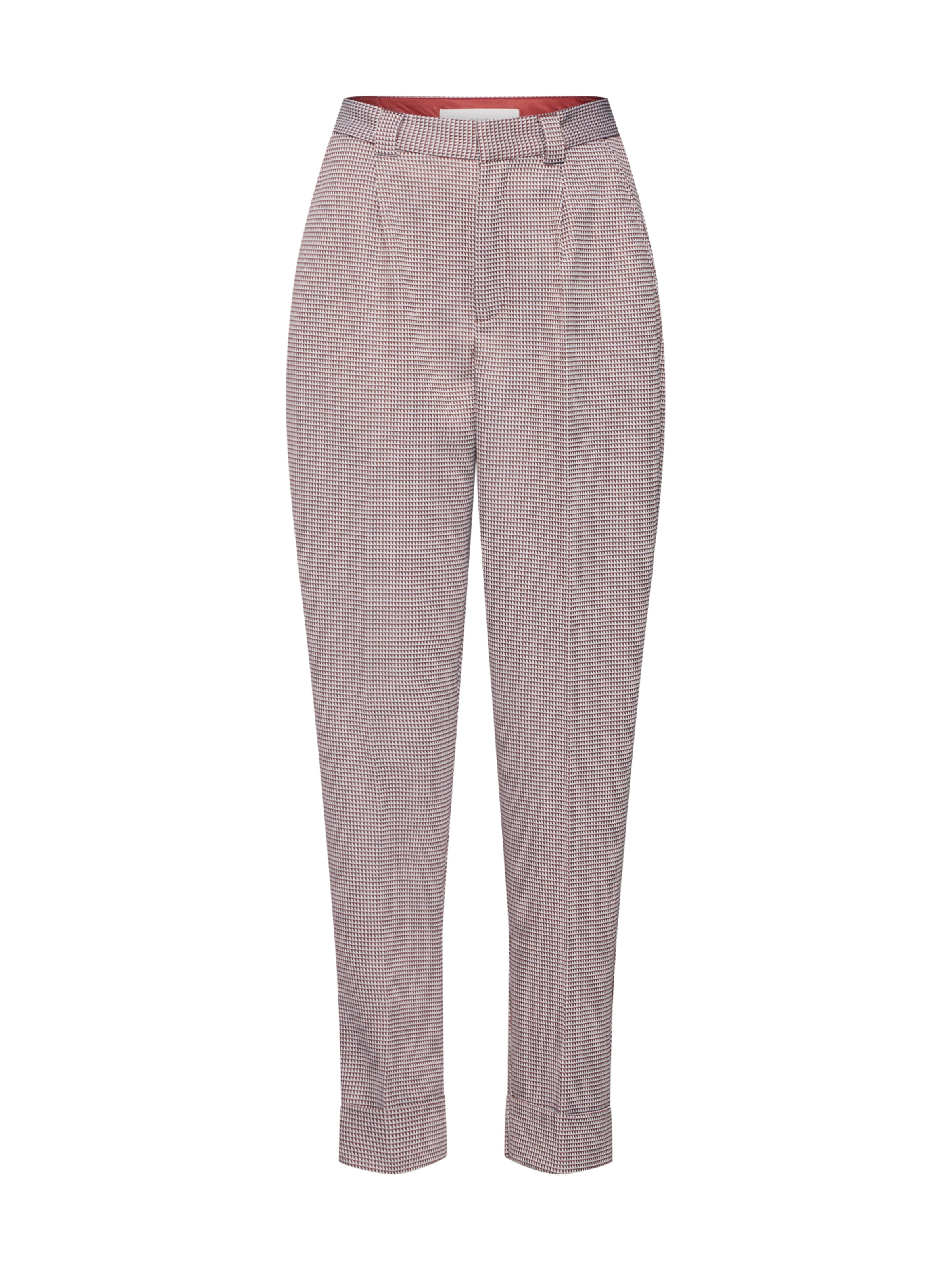 POSTYR - Bandplooibroek 'SONJA' in de kleur Bruin