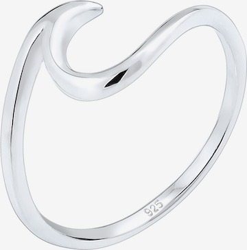 ELLI Ring 'Wellen' i silver: framsida