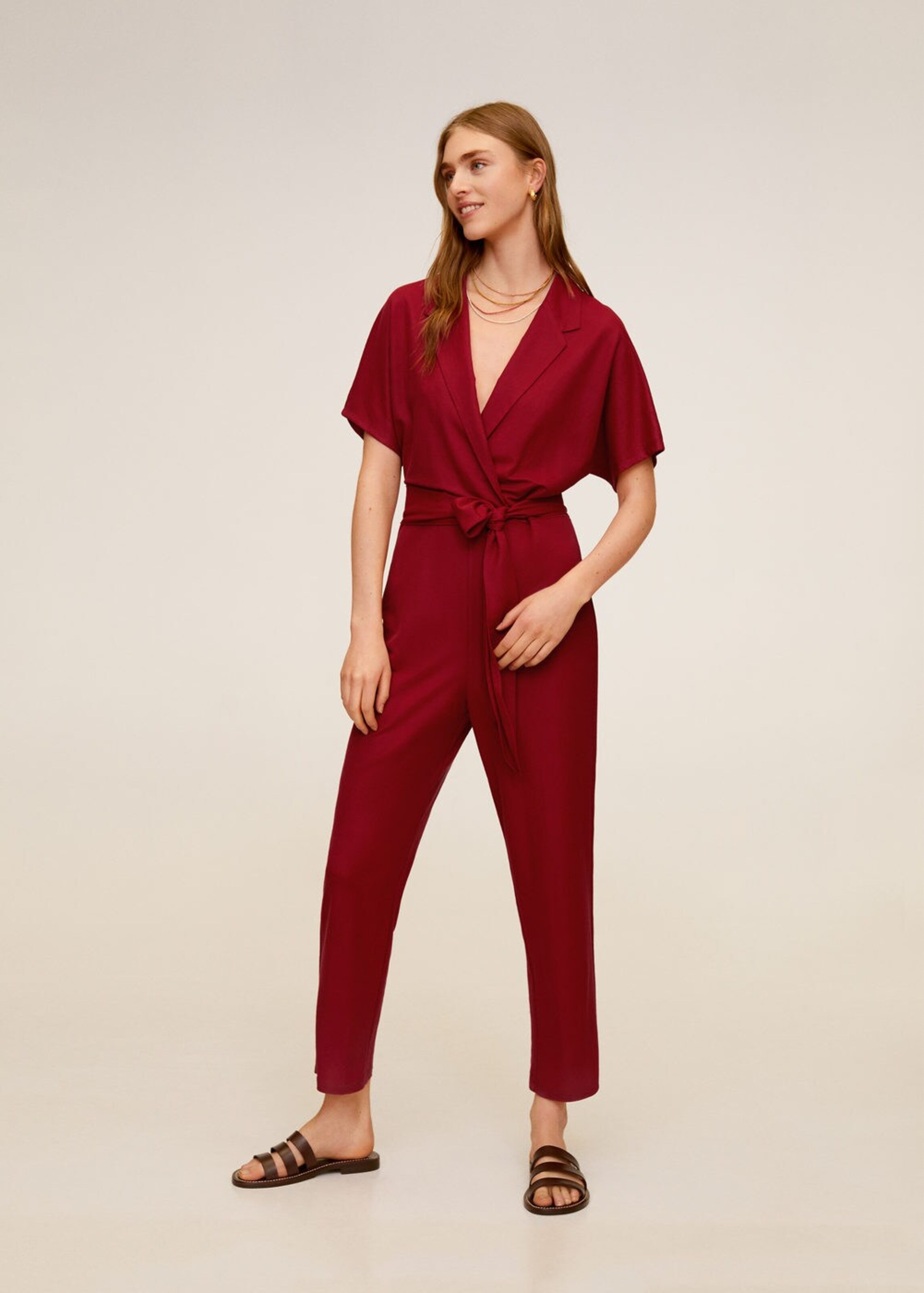 mango gelber jumpsuit