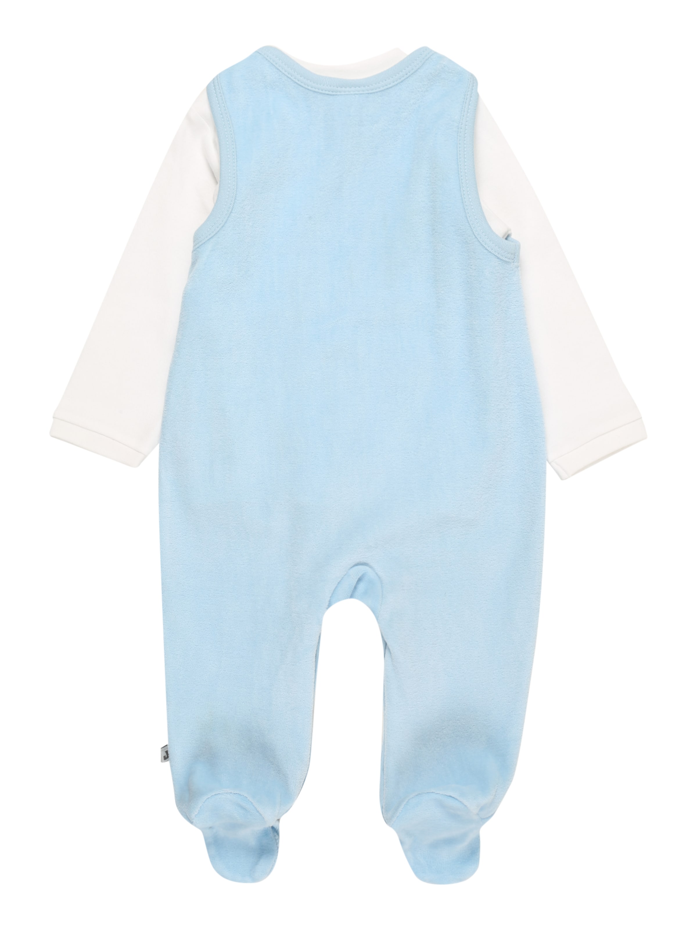 JACKY Regular Romper/Bodysuit 'BASIC LINE Newborn' in Blue