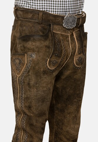 STOCKERPOINT Regular Hose 'Johann' in Braun