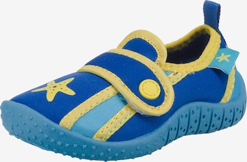 FASHY Beach & Pool Shoes 'Elliot' in Blue: front
