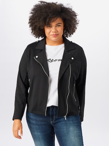 ONLY Carmakoma Between-Season Jacket in Black: front