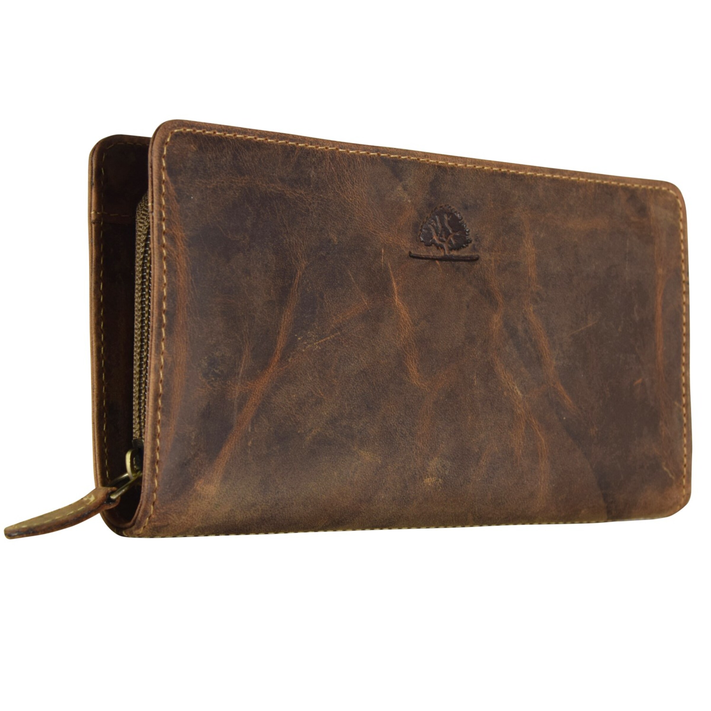 GREENBURRY Portemonnee in Bruin: voorkant