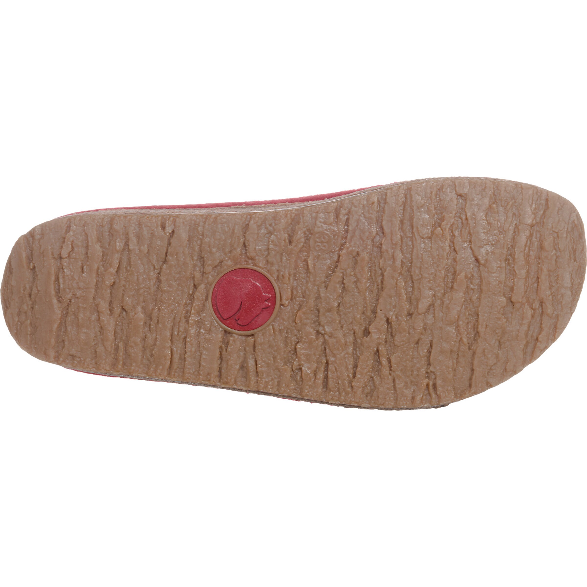 HAFLINGER Slippers 'Torben' in Red