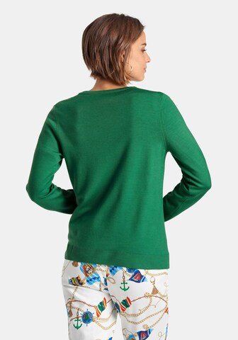 Peter Hahn Twinset aus 100% Merino in Grün