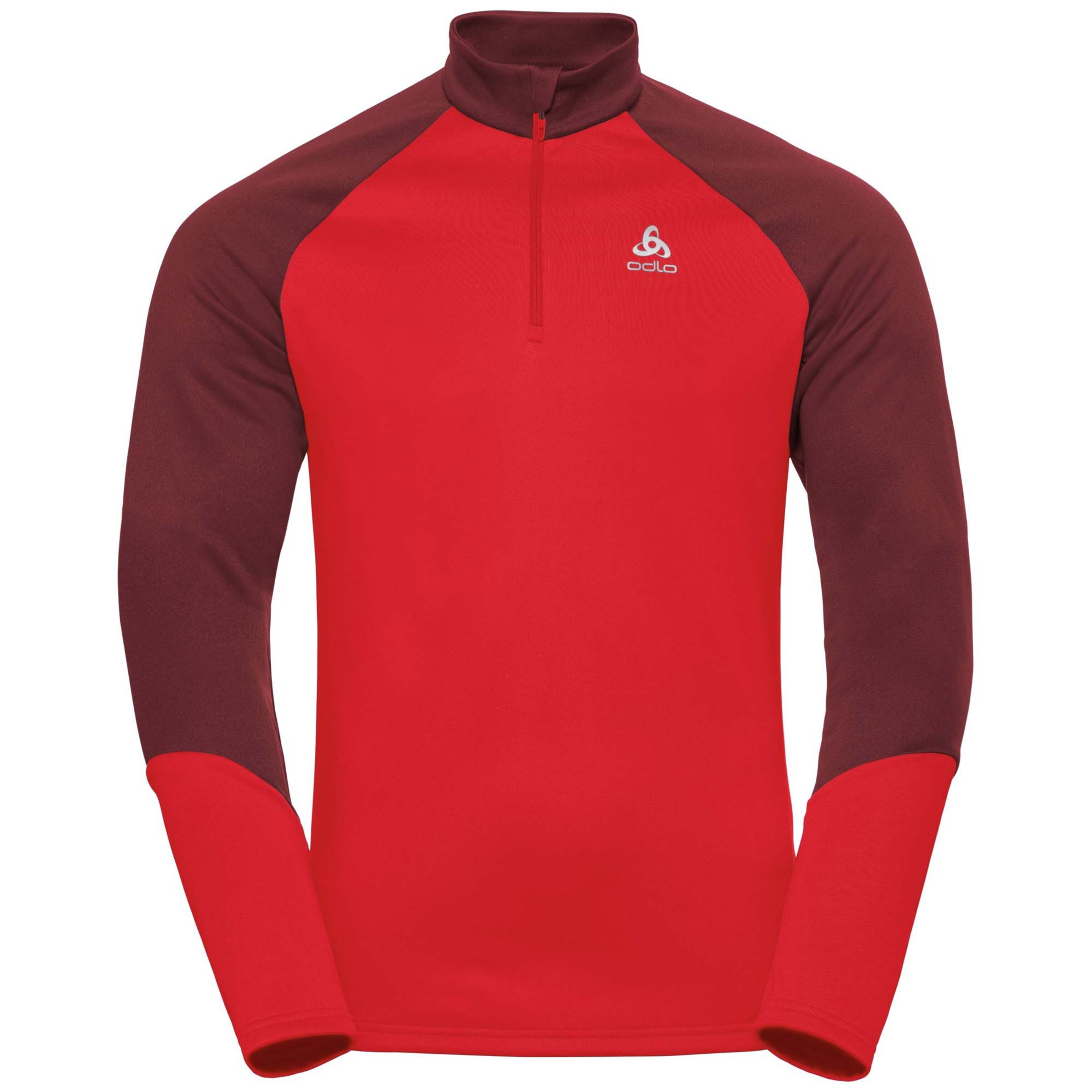 ODLO Sportshirt 'Planches' in Rot: Vorderseite