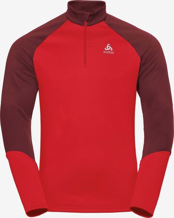 ODLO Performance Shirt 'Planches' in Red: front