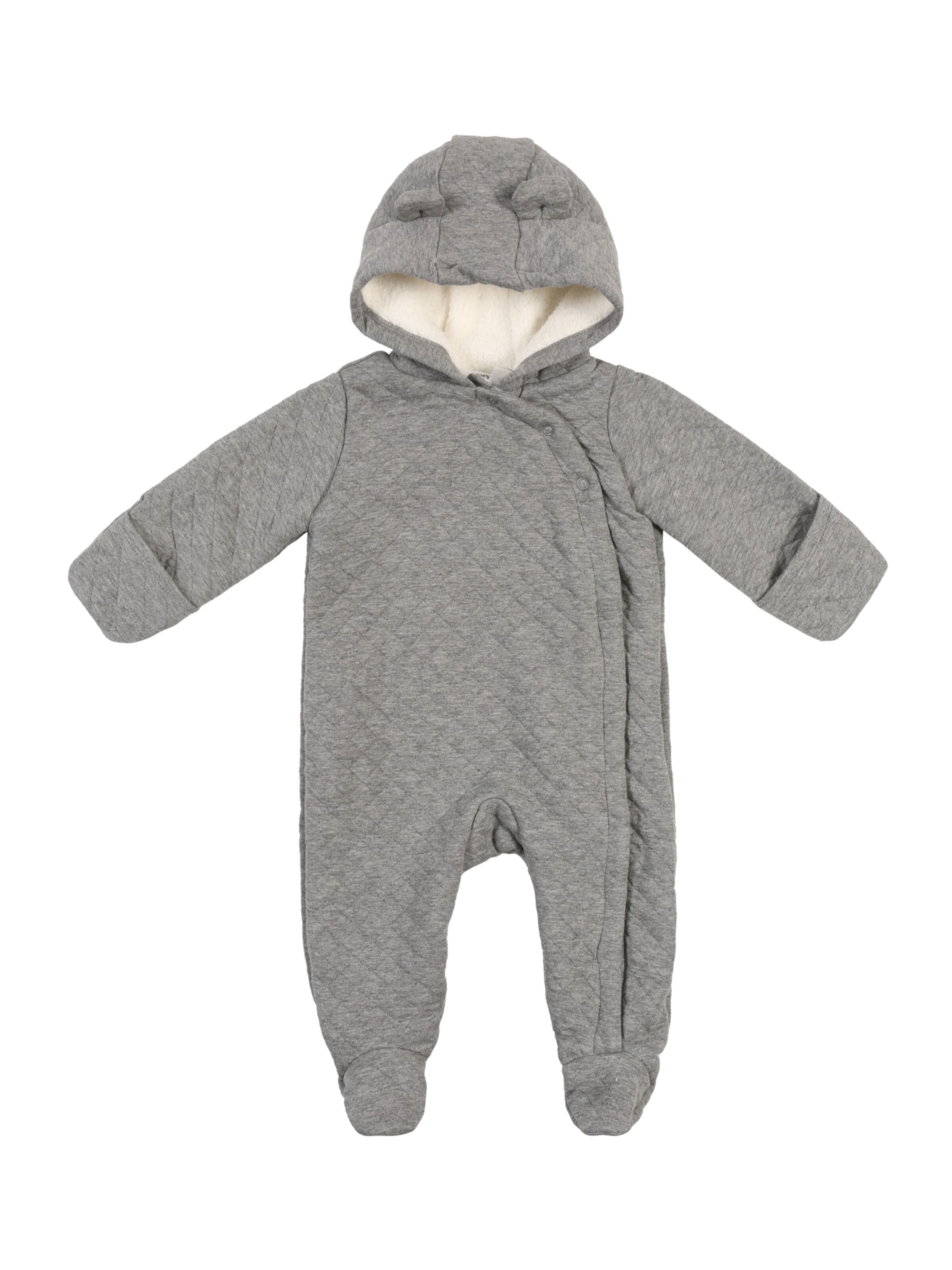 Carter's - Overall 'PRAM' in de kleur Grijs gemêleerd