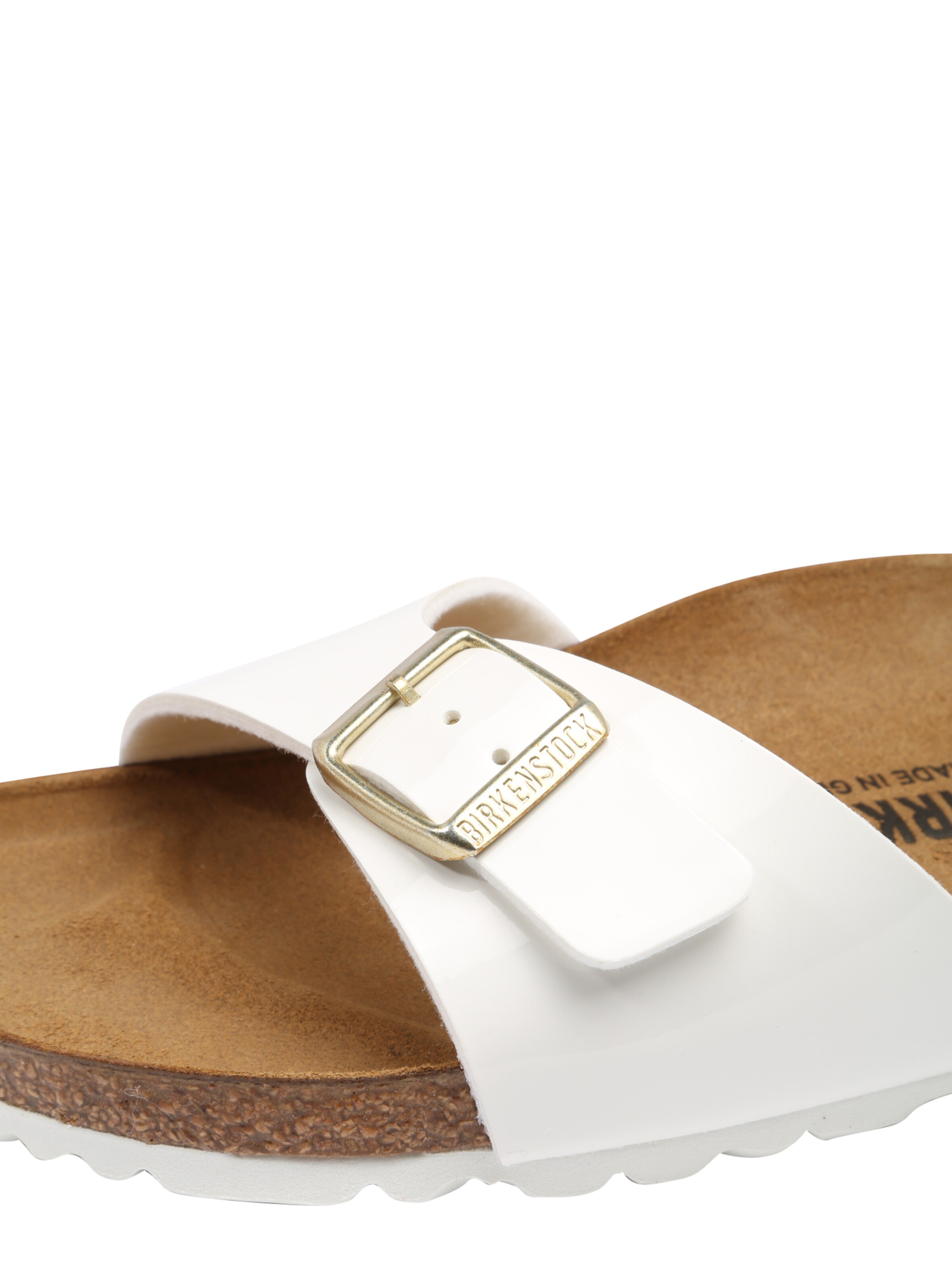 BIRKENSTOCK Japonki 'Madrid' w kolorze biały