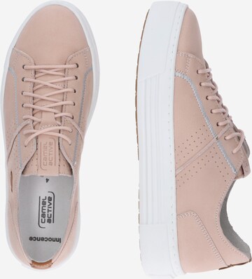 CAMEL ACTIVE Sneakers laag 'Innocence' in Roze: zijkant