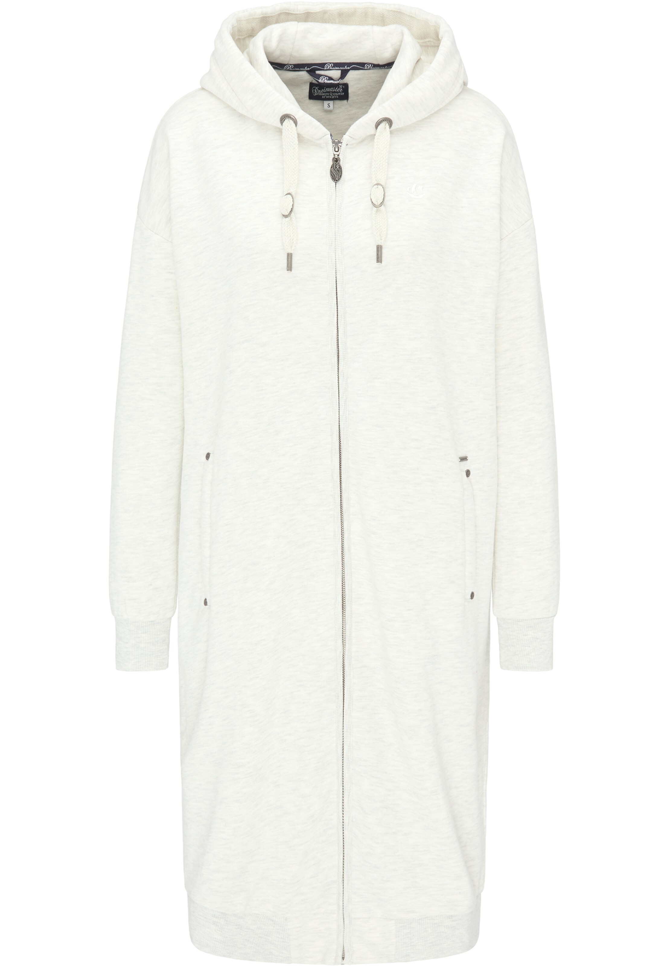 DREIMASTER - Sweatvest in de kleur Wit