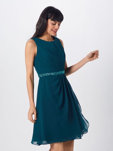 mascara Cocktail Dress 'MC181117' in Blue: front
