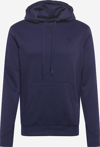 G-Star RAW Sweatshirt 'Premium Core' i blå: framsida