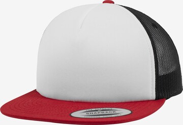 Casquette 'FOAM' Flexfit en blanc : devant