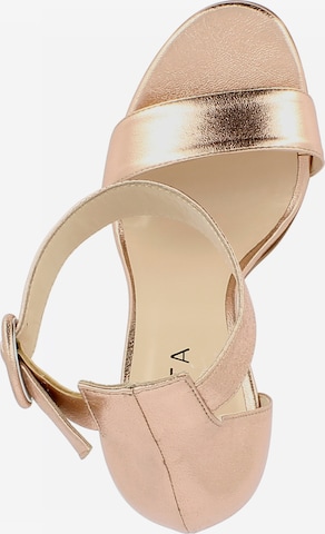 EVITA Strap Sandals 'EVA' in Gold