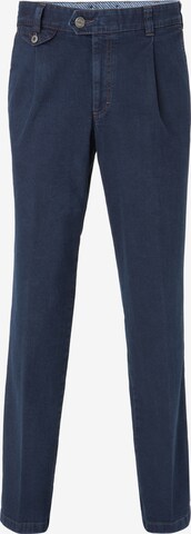 BRAX Pleated Jeans 'Fred 321' in Blue: front