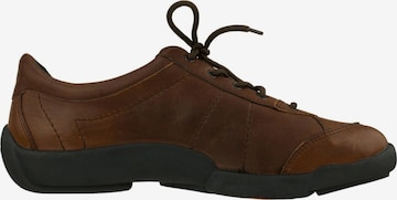 Binom Athletic Lace-Up Shoes 'Lauretta' in Brown