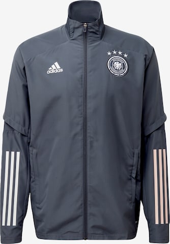 ADIDAS SPORTSWEAR Training jacket in Grey: front
